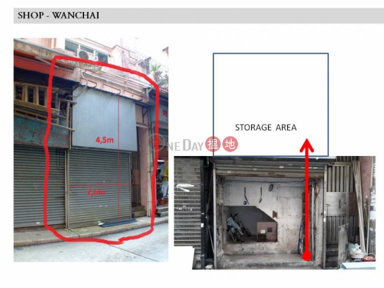 灣仔40呎旺舖出售