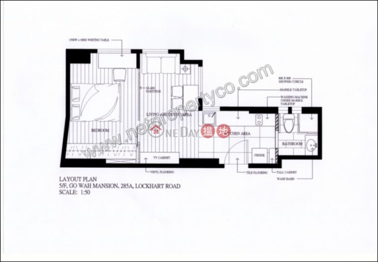 1-Bedroom Apartment for rent in Wan Chai