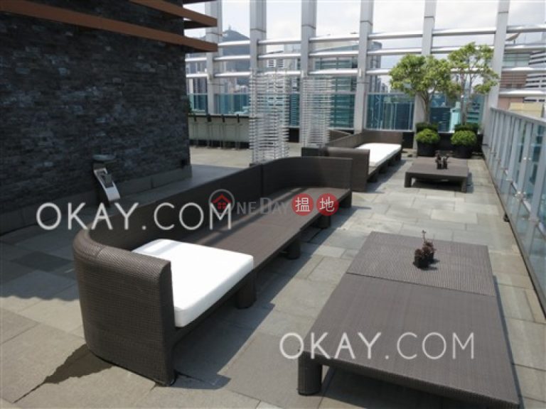 Tasteful 1 bedroom on high floor with balcony | Rental