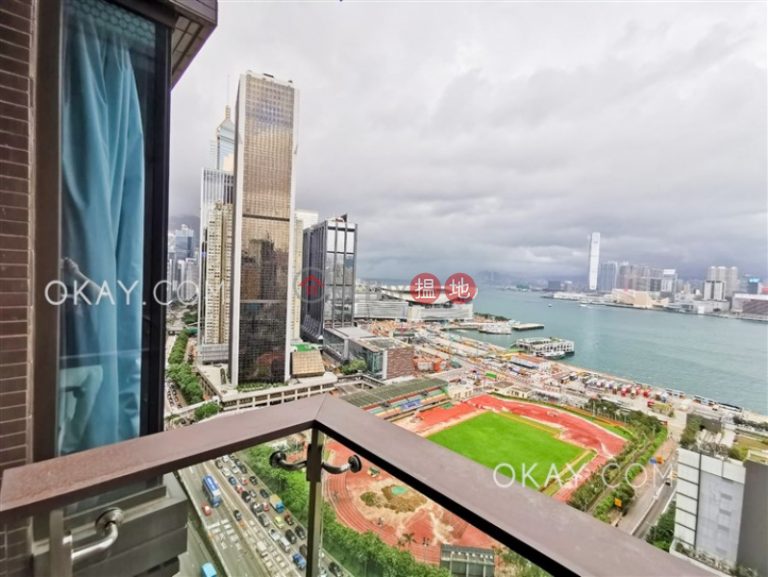 Cozy 1 bed on high floor with harbour views & balcony | Rental